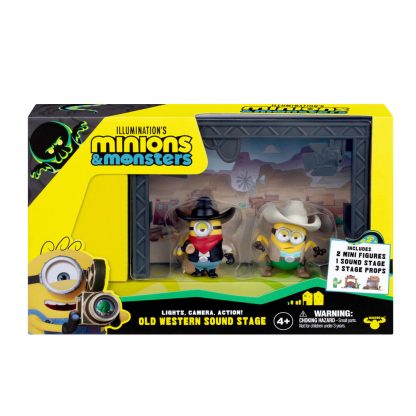 Shopkins Minions 3 Mini Figure Story 2 Pack Cowboys