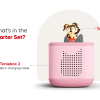 Tonies Playtime Puppy Toniebox 2 Starter Set - Cloud Pink